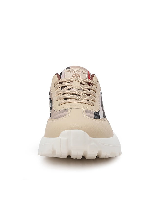 Sky View Men's And Women's Fashion Dress Sneakers , All Day Comfort Cushioning Walking Breathable Lightweight Casual Shoes - Image 4